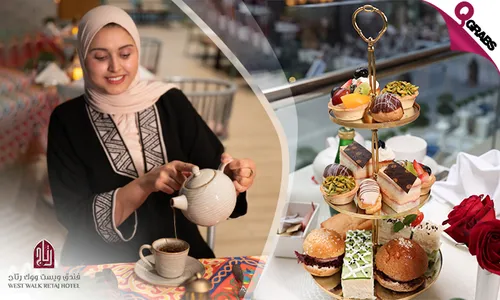 Afternoon Tea at West Walk Retaj Hotel!